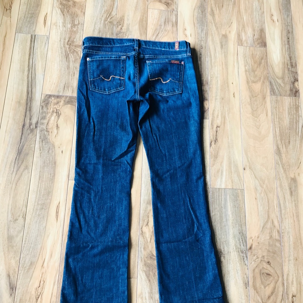 7 For All Mankind dark jeans